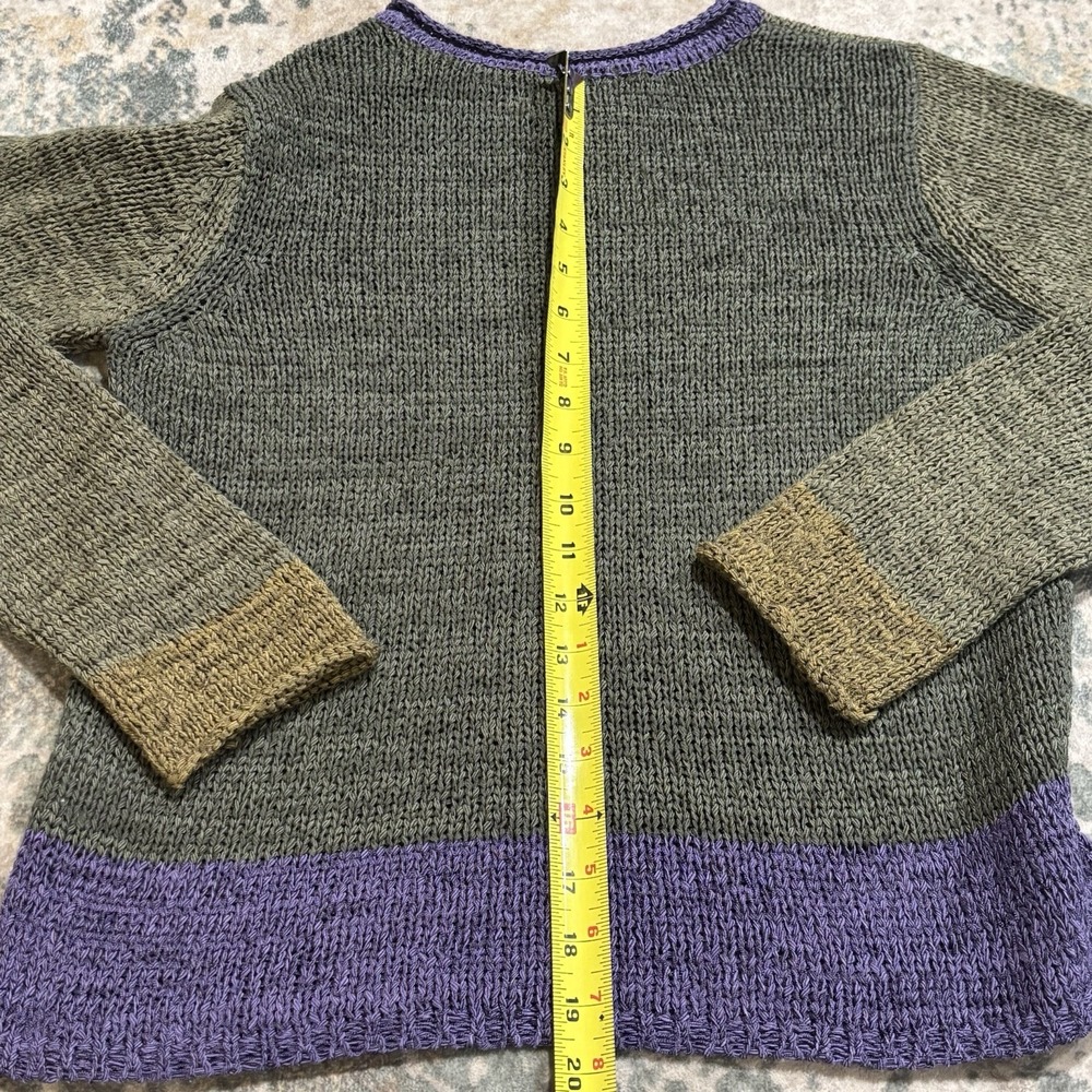vintage Sigrid Olsen Sport patchwork sweater Small - Picture 5 of 6